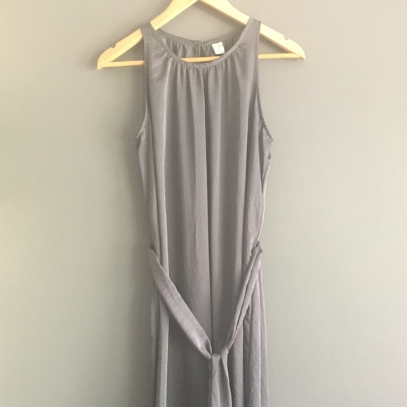 Old Navy Dark Gray Belted Dress - Picture 3 of 7